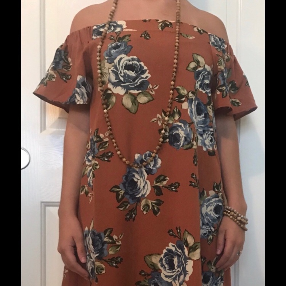 Off the Shoulder Altar’d State Floral Dress Small